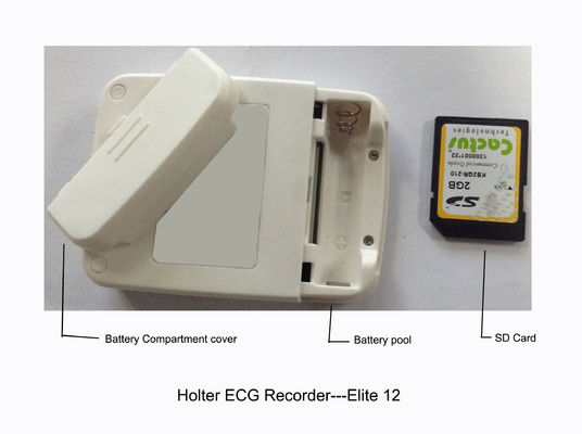 Smart Ambulatory ECG Monitoring Holter Monitor Device With SD Card Reader