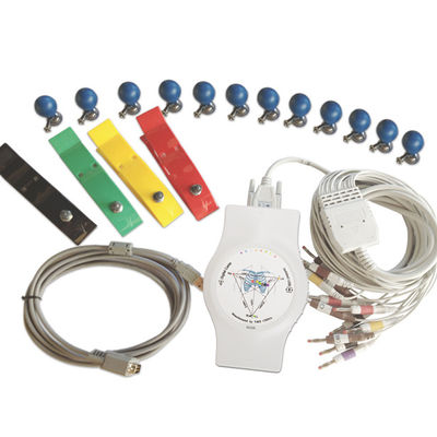 High Utilization Handheld 18 Channel PC Based ECG Equipment Biochemical Analysis