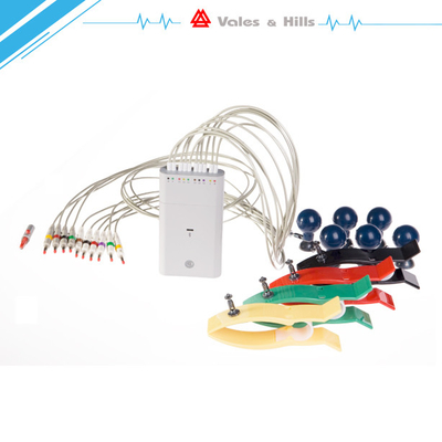 Small Smart Automatic Measurement Wireless ECG Machine For IOS , White