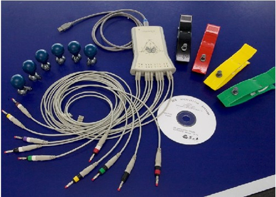 Portable Digital PC Based ECG Recorder Resting Electrocardiogram Monitor