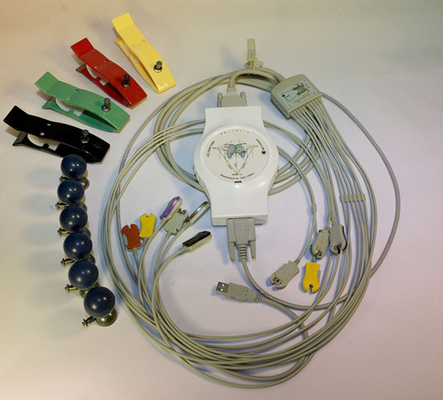 Portable Digital PC Based ECG Recorder Resting Electrocardiogram Monitor