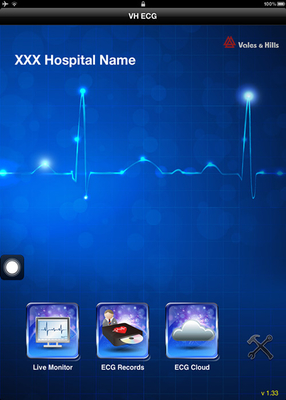 Wireless 12 channel Portable Rest ECG Recorder , Digital ECG Machine