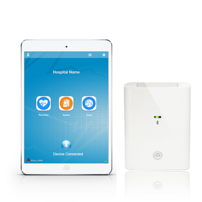 Bluetooth Communication Wireless ECG Machine With Smart White Recorder