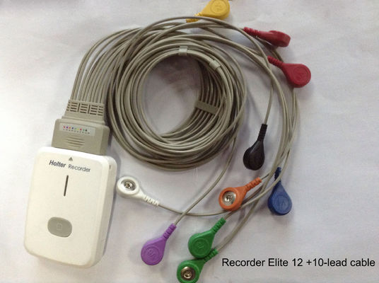 Smart Ambulatory ECG Monitoring Holter Monitor Device With SD Card Reader